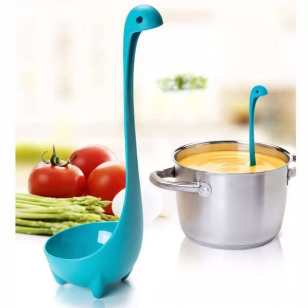 Concha de Cozinha Grande, Criativa Dinossauro Nessie em Nylon.